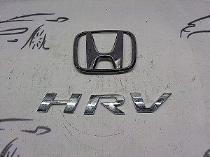 Kit Emblemas Traseiros Honda Hrv Hr-v 16 17 18