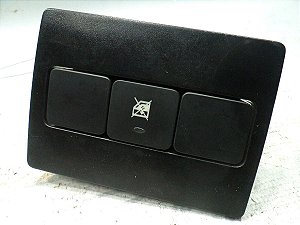 Moldura Com Botao Trava Vidros Citroen C3 13 A 16 Original