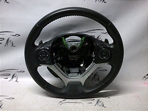 Volante Couro Botoes Comando Paddle Shift Honda Civic 14/15