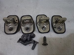 Kit 4 Uni Trinco Tranca Portas Citroen C3 Ten Exc Original