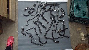 Kit Mangueiras Agua Toyota Yaris 18/19 Originais 1.5