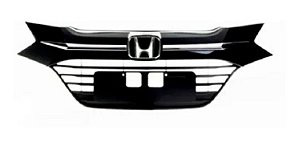 Grade Honda Hr-v 15/18 C Moldura Black Piano E Friso Cromado