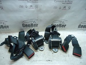 Kit Cintos De Segurança Traseiro Logan Sandero 15/16