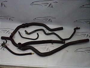 Kit Mangueiras Agua Original Sandero Stepway 2016 1.6 8v Man