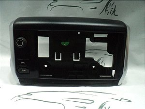 Moldura E Botoes Som Tela Multimidia Peugeot 2008 15 A 17