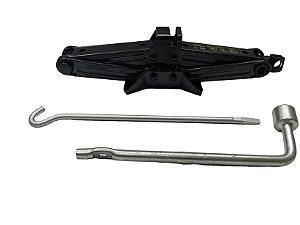 KIT MACACO E CHAVE DE RODA NISSAN MARCH 17 18 19 20 ORIGINAL