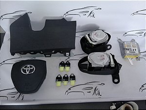 KIT AIR BAG AIRBAG PAINEL TABELIER TOYOTA YARIS 2023 ORIGIN.