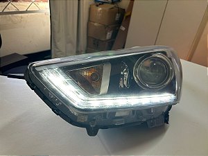 FAROL ESQUERDO LED DRL HYUNDAI CRETA PRESTIGE 18/19 IMPECAVE