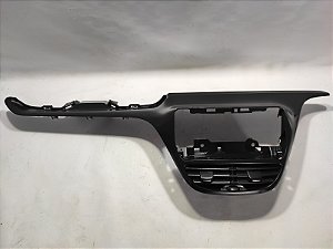 MOLDURA CENTRAL PAINEL COM DIFUSOR AR PEUGEOT 2008 18/19