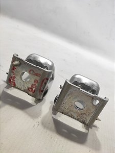 PAR DOBRADIÇA PORTA TRASEIRA DIREITA PEUGEOT 2008 18/19