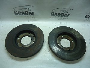 Par De Disco De Freio Traseiro Citroen C4 Hatch 2.0