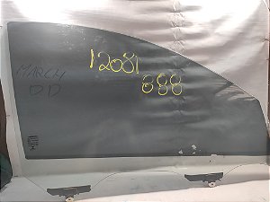 VIDRO PORTA DIANTEIRA DIREITA NISSAN MARCH 1.6 2019