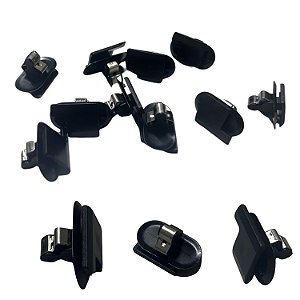 KIT 10 GRAMPOS CLIPES PRESILHAS PAINEL ZAFIRA VECTRA CORSA