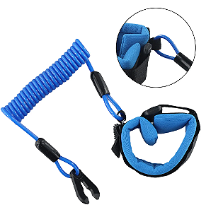 CHAVE CORDAO CORDA SEGURANÇA PULSO JET SKI CABO PU