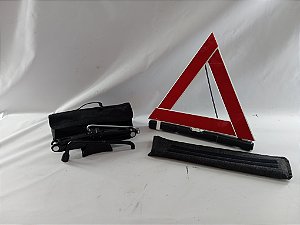 KIT MACACO CHAVE RODA E TRIANGULO CASE MALA PEUGEOT 208 2022