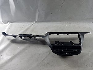 MOLDURA CENTRAL DIFUSOR DE AR / RADIO PEUGEOT 208 2013 2014