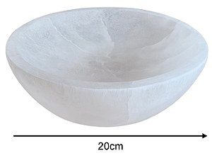Tigela de Selenita extra grande