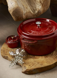 Caçarola Redonda Ferro Fundido 22 cm - Vermelho Granada Staub