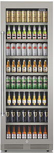 Cervejeira 60 cm, de piso e de embutir, com 433 litros, abertura p/ direita, puxador em inox escovado, Tecno Professional -220V
