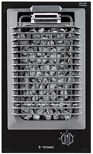 Cooktop 30 cm, 12 níveis de calor, potência de 2.100 W, robusta trempe, semi-filo, Tecno -220V