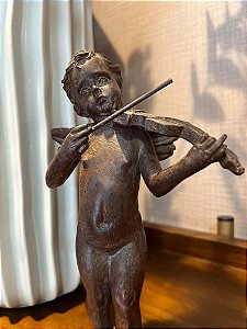Figura Decorativa De Resina Pequeno - Anjo