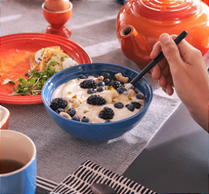 Bowl para Cereal 16 cm Azul Marseille - Lê Creuset