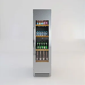 Cervejeira -Champanheira-Bebidas - 3em  1 - Dual Zone Attimo 300 Litros Built-In-220 V