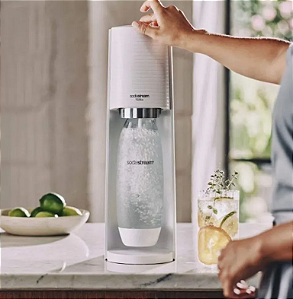 Máquina para Gaseificar Água Terra Sodastream- Branco