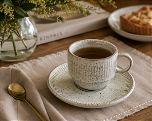 Conjunto com 6 Xícaras de Chá Empilháveis Latte 120 ml – Porto Brasil | Casa de Lila