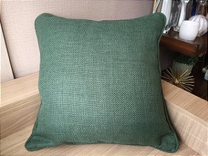 Almofada de Linho Verde 52 x 52