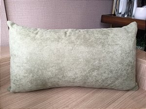 Almofada veludo verde 35 x 52 cm