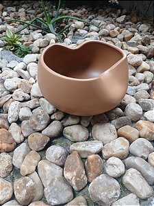 Vaso Ceramica Mocha Mousse Acabamento Fosco - 28x14