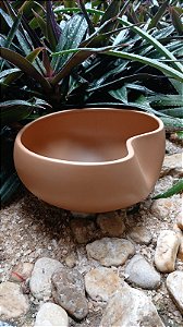 Vaso Ceramica Mocha Mousse Acabamento Fosco - 30x16