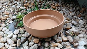 Vaso Ceramica Mocha Mousse Acabamento Fosco - 40x12