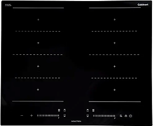 Cooktop indução 4 queimadores 60cm Cuisinart arkton advanced -220V