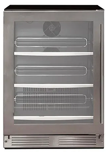 Cervejeira de Embutir Cuisinart Arkton, abertura da porta p/esquerda, 70 Garrafas e 42 Latas Inox -220V