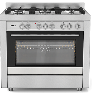 Fogão de Piso Invita Gás/ Elétrico 90 cm-220V