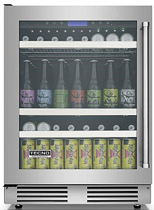 Cervejeira Tecno Professional, abertura p/ esquerda, 136 litros (133 latas de 350 ml), temp. -5 à +10 °C, sensor de degelo, frost free, alarme-220V