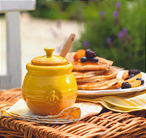 Pote para Mel de cerâmica Nectar - Le Creuset