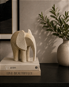 Escultura Elefante em Poliresina – Sofisticação, Significado e Elegância para sua Decoração | Casa de Lila