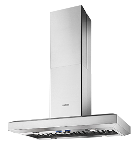 Coifa Vavano IL 106 107 cm Elica, de ilha, 1.000 m³/h, filtros em inox, controles retráteis iluminados, baixo ruído de 38 dB a 65 dB, 127V – Casa de Lila