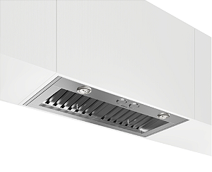 Coifa Elica Scanno 91 cm, de embutir, 2 motores, 2.000 m³/h, filtros em inox, baixo ruído de 36 dB a 59 dB ,127V – Casa de Lila