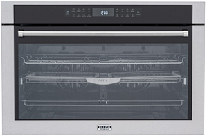 Forno Tecno Professional 90 cm, Elétrico, 138 Litros, 15 Funções, Convecção Dupla, Air Fry, Puxador em Latão Polido 220V– Casa de Lila