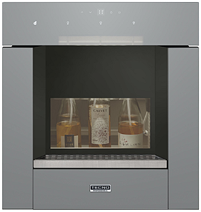 Wine Dispenser Tecno Professional 60 cm, de embutir, p/ 3 garrafas, temperatura de 5 °C a 22 °C, com cilindro de argônio,220V - Casa de Lila
