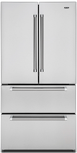Refrigerador de embutir e de piso TR57 FXDBP, French Door, 571 litros, ice maker automático, compressor inverter, TECNO Professional - 220V