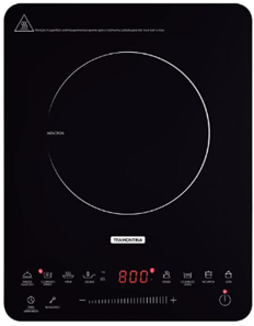 Cooktop Portátil por Indução Tramontina Slim Touch EI 30 com 1 Área de Aquecimento e Comando Touch, 220 V - Casa de Lila