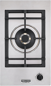 Cooktop Domino Tecno Professional 30 cm,  queimador profissional Dual Flame em latão de 4.000 W - Casa de Lila