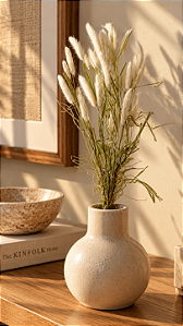 Haste de Foxtail Flôr Creme 70 cm – Casa de Lila