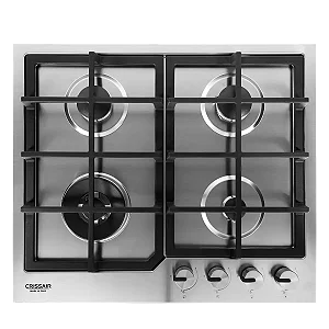 Cooktop a gás 4 queimadores inox 60 cm -Crissair Bivolt