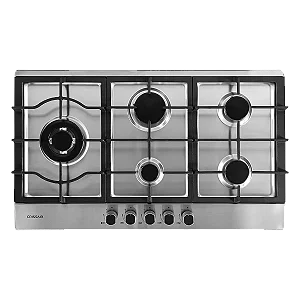 Cooktop inox a gás 5 queimadores 90 cm- Crissair Bivolt